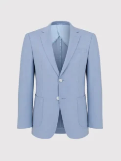 Pako Lorente Marynarka P26SF-3X-010 Niebieski Slim Fit