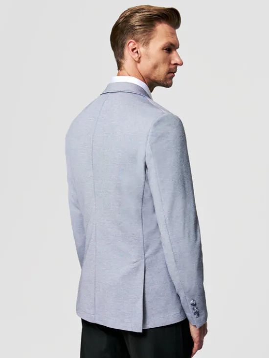 Pako Lorente Marynarka P26SF-3X-016 Niebieski Slim Fit