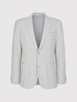 Pako Lorente Marynarka P26SF-3X-024 Szary Slim Fit