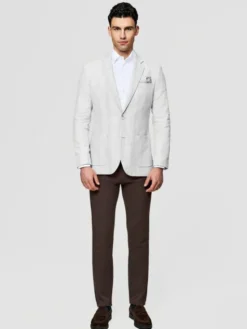 Pako Lorente Marynarka P26SF-3X-024 Szary Slim Fit