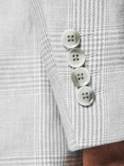 Pako Lorente Marynarka P26SF-3X-024 Szary Slim Fit
