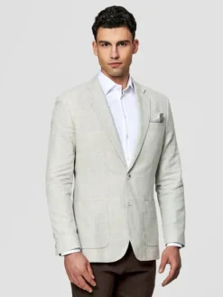 Pako Lorente Marynarka P26SF-3X-024 Szary Slim Fit