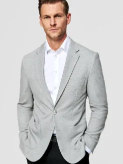 Pako Lorente Marynarka P26SF-3X-017 Szary Slim Fit