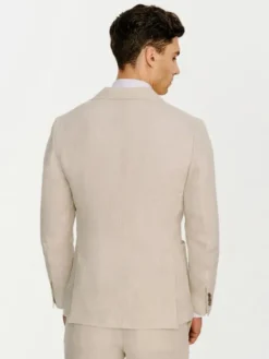 Pako Lorente Marynarka P26SP-3G-039 Beżowy Slim Fit