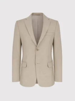 Pako Lorente Marynarka P25SP-3G-038 Beżowy Super Slim Fit