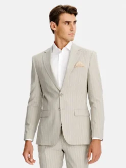 Pako Lorente Marynarka P26SP-3G-027 Beżowy Slim Fit