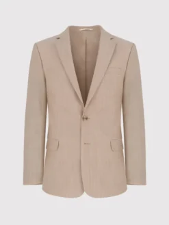 Pako Lorente Marynarka P24SP-3G-010 Beżowy Slim Fit