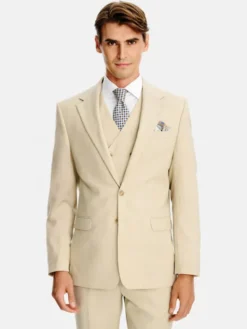 Pako Lorente Marynarka P26SP-3G-022 Beżowy Slim Fit