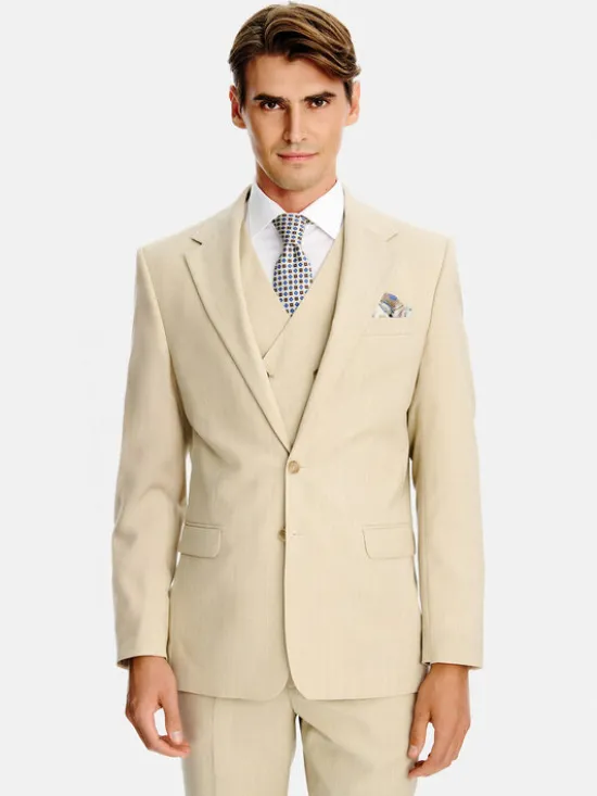 Pako Lorente Marynarka P26SP-3G-022 Beżowy Slim Fit