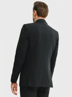Pako Lorente Marynarka P25SP-3G-029 Czarny Slim Fit