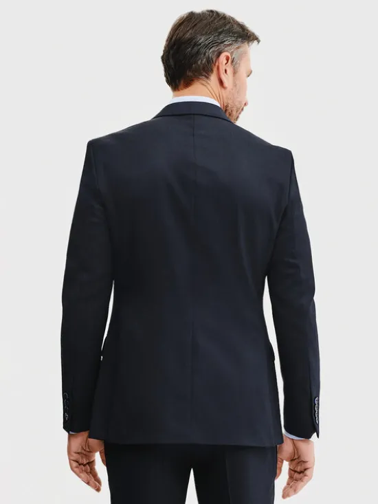 Pako Lorente Marynarka P25SP-3G-014 Granatowy Super Slim Fit