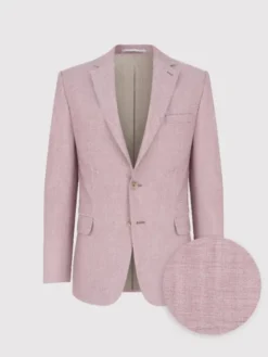 Pako Lorente Marynarka P25SP-3G-036 Różowy Super Slim Fit
