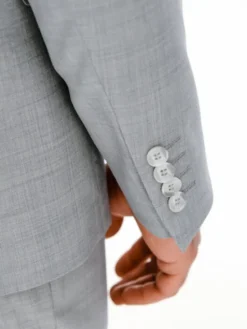 Pako Lorente Marynarka P26SP-3G-028 Szary Slim Fit