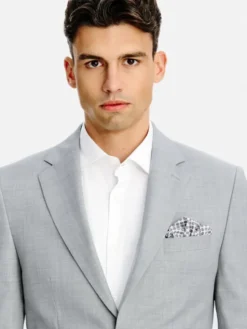 Pako Lorente Marynarka P26SP-3G-028 Szary Slim Fit