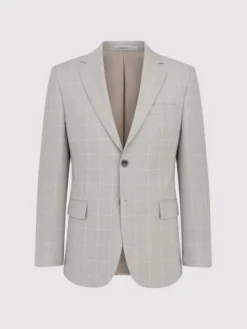 Pako Lorente Marynarka P26SP-3G-026 Szary Slim Fit