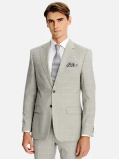 Pako Lorente Marynarka P26SP-3G-026 Szary Slim Fit