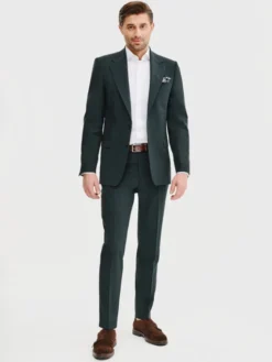 Pako Lorente Marynarka P25SP-3G-029 Zielony Slim Fit