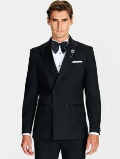 Pako Lorente Marynarka P26SP-3S-001 Czarny Slim Fit