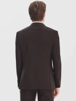 Pako Lorente Marynarka P25WF-3G-008 Brązowy Super Slim Fit