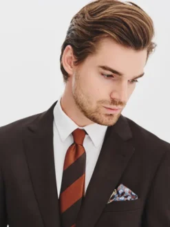 Pako Lorente Marynarka P25WF-3G-008 Brązowy Super Slim Fit