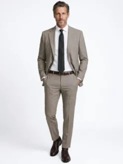 Pako Lorente Marynarka P26WF-3G-009 Beżowy Slim Fit