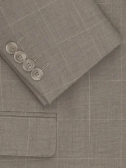 Pako Lorente Marynarka P26WF-3G-009 Beżowy Slim Fit