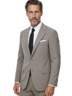 Pako Lorente Marynarka P26WF-3G-009 Beżowy Slim Fit