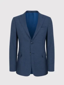 Pako Lorente Marynarka P23WF-3G-004 Granatowy Slim Fit
