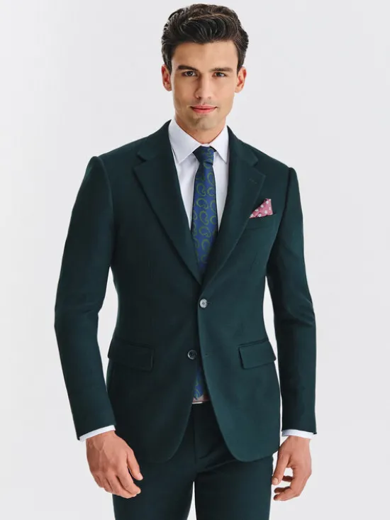 Pako Lorente Marynarka P25WF-3G-009 Zielony Super Slim Fit