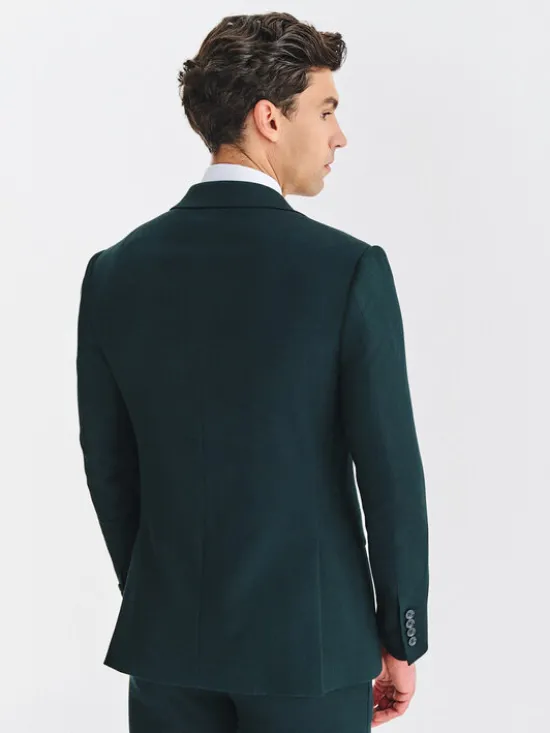 Pako Lorente Marynarka P25WF-3G-009 Zielony Super Slim Fit
