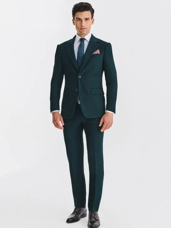 Pako Lorente Marynarka P25WF-3G-009 Zielony Super Slim Fit