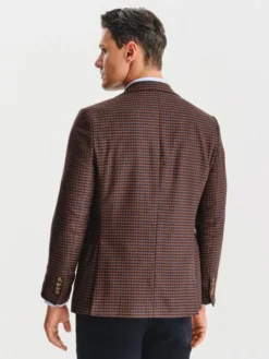 Pako Lorente Marynarka P25WF-3X-033 Brązowy Slim Fit