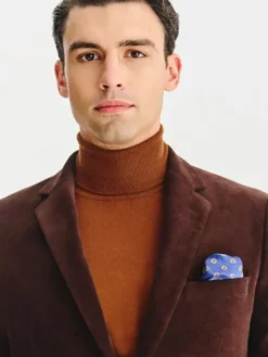 Pako Lorente Marynarka P25WF-3X-022 Brązowy Slim Fit