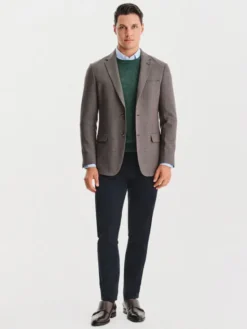 Pako Lorente Marynarka P25WF-3X-006 Brązowy Slim Fit