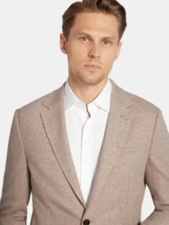 Pako Lorente Marynarka P25WF-3X-020 Brązowy Slim Fit