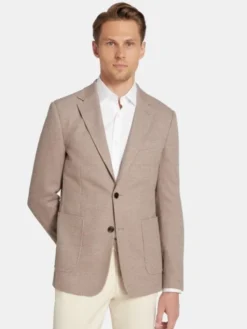 Pako Lorente Marynarka P25WF-3X-020 Brązowy Slim Fit