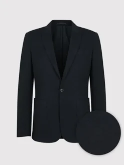 Pako Lorente Marynarka P24WF-3X-006 Czarny Slim Fit