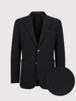 Pako Lorente Marynarka P24WF-3X-009 Czarny Slim Fit