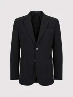 Pako Lorente Marynarka P24WF-3X-009 Czarny Slim Fit