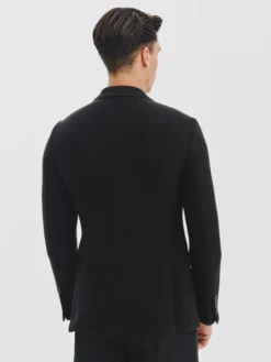 Pako Lorente Marynarka P25WF-3X-013 Czarny Slim Fit