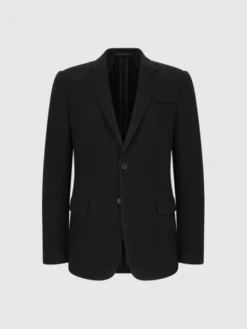 Pako Lorente Marynarka P25WF-3X-013 Czarny Slim Fit