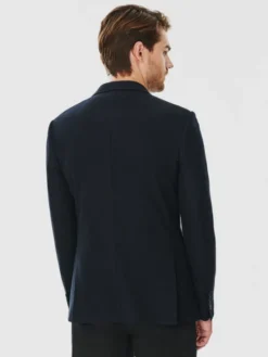 Pako Lorente Marynarka P24WF-3X-007 Granatowy Slim Fit