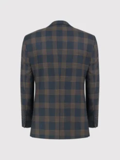 Pako Lorente Marynarka P26WF-3X-015 Granatowy Slim Fit