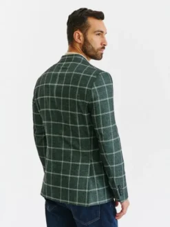 Pako Lorente Marynarka P22WF-3X-006 Zielony Slim Fit
