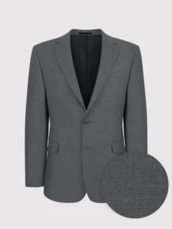 Pako Lorente Marynarka P23WP-3G-006 Szary Slim Fit