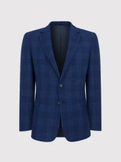 Pako Lorente Marynarka P23WP-3X-002 Granatowy Slim Fit