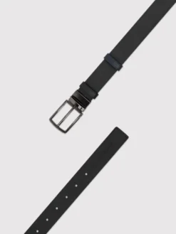 Pako Lorente Pasek Męski P26SF-PX-007 Czarny