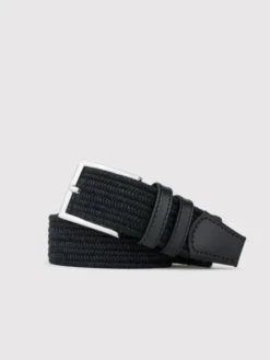 Pako Lorente Pasek Męski P25SF-PX-001 Czarny