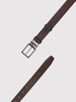 Pako Lorente Pasek Męski P25WF-PX-003 Brązowy