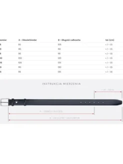 Pako Lorente Pasek P26SF-PX-009 Brązowy